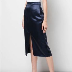 Tibi  front slit pencil skirt Size 4
